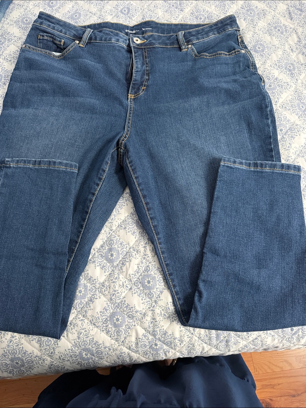 Style & Co. Women's Dark Blue Skinny Jeans